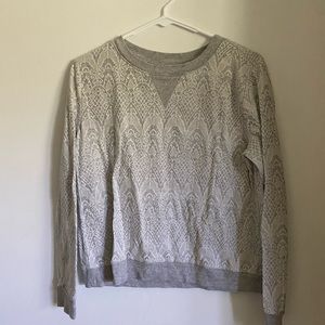 Old Navy lace detailed sweater